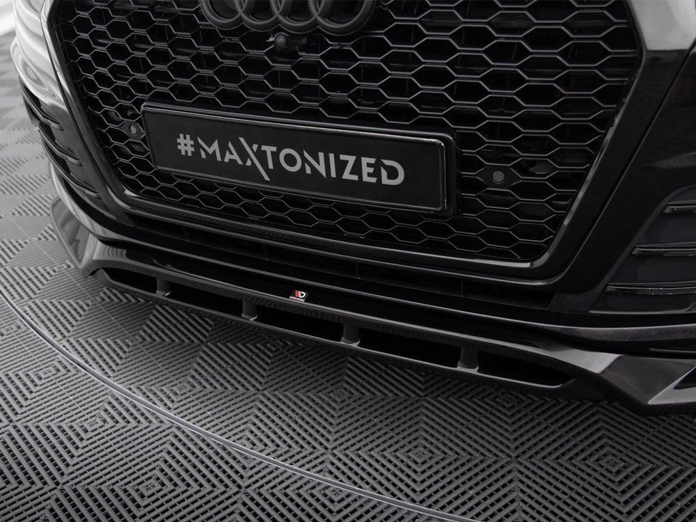 Front Splitter V.2 compatible with Audi SQ7 / Q7 S Line Mk2