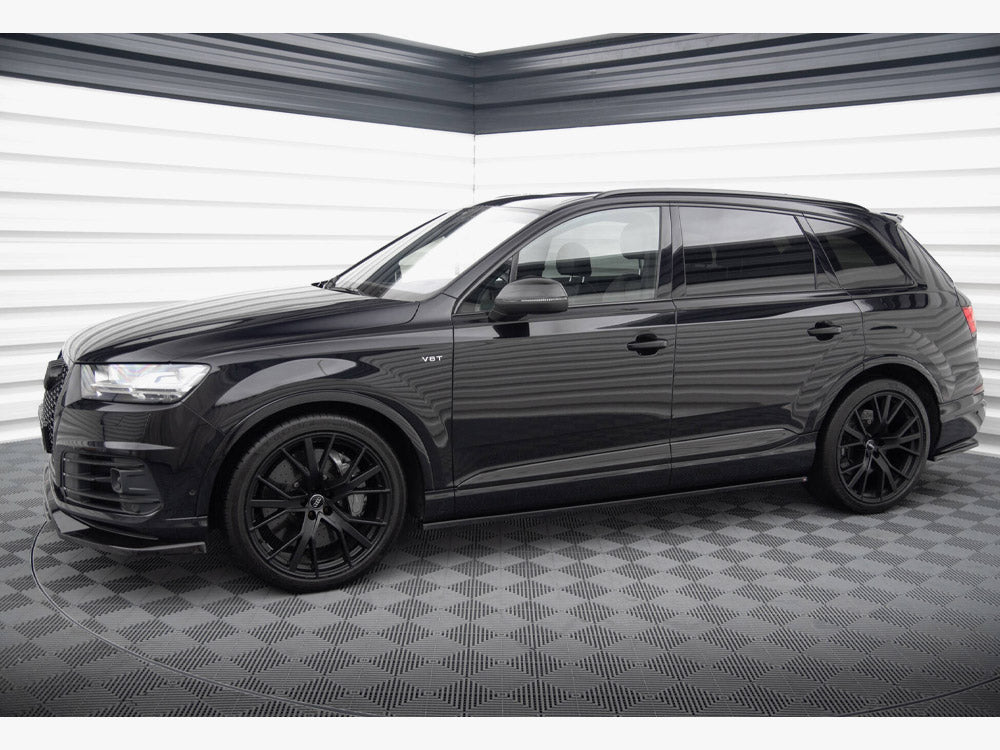 Side Skirts Diffusers V.2 compatible with Audi SQ7 / Q7 S Line Mk2