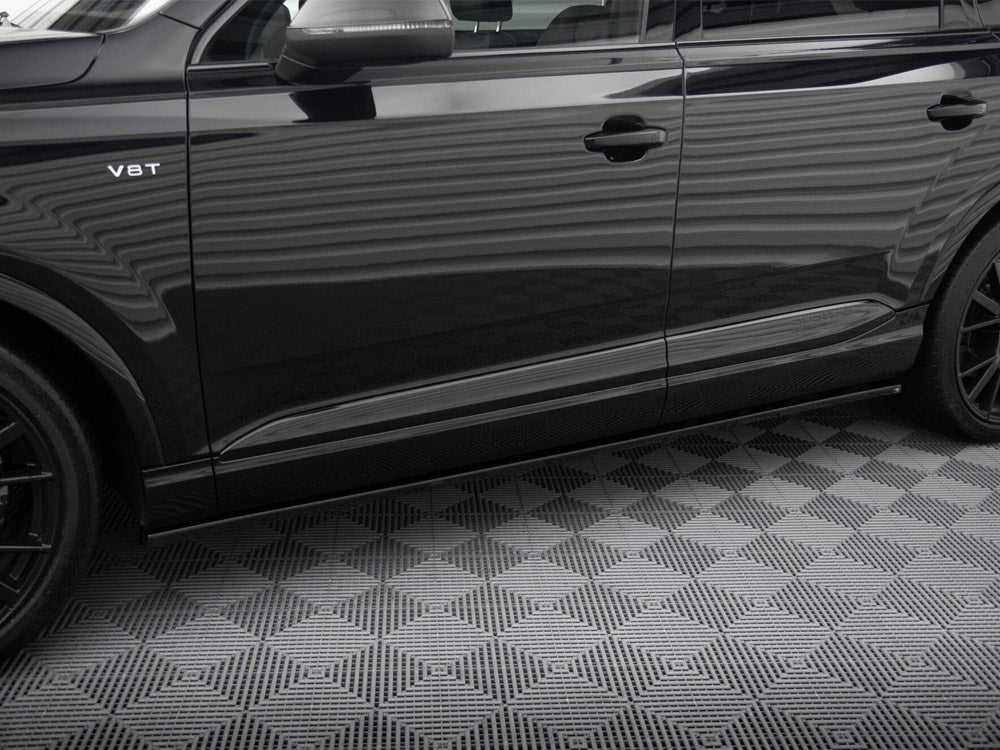 Side Skirts Diffusers V.2 compatible with Audi SQ7 / Q7 S Line Mk2