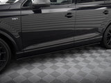 Side Skirts Diffusers V.2 compatible with Audi SQ7 / Q7 S Line Mk2