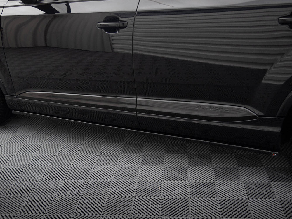Side Skirts Diffusers V.2 compatible with Audi SQ7 / Q7 S Line Mk2