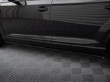 Side Skirts Diffusers V.2 compatible with Audi SQ7 / Q7 S Line Mk2