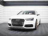 Front Splitter V.1 compatible with Audi S3 / A3 S Line Sportback / Hatchback 8V