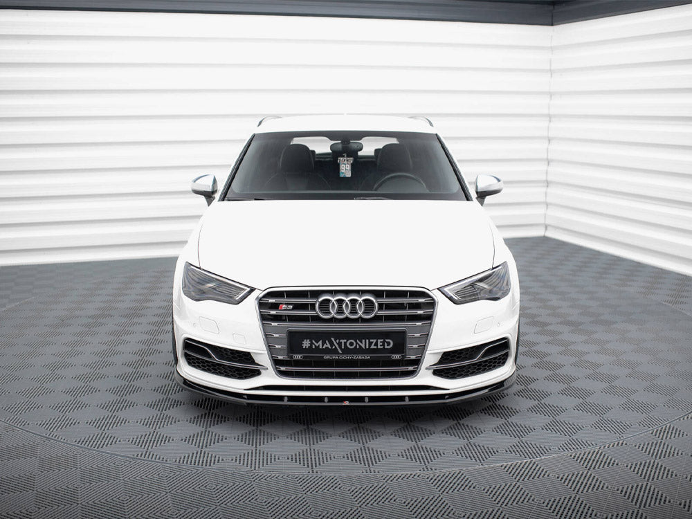 Front Splitter V.1 compatible with Audi S3 / A3 S Line Sportback / Hatchback 8V