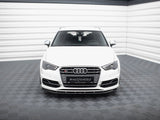 Front Splitter V.1 compatible with Audi S3 / A3 S Line Sportback / Hatchback 8V