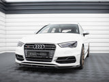 Front Splitter V.2 compatible with Audi S3 / A3 S Line Sportback / Hatchback 8V