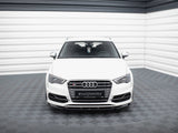 Front Splitter V.2 compatible with Audi S3 / A3 S Line Sportback / Hatchback 8V