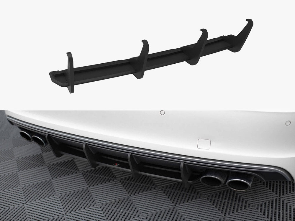 Street PRO Rear Diffuser compatible with Audi S3 Sportback / Hatchback 8V