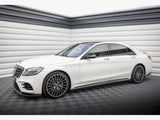 Side Skirt Diffusers compatible with Mercedes-Benz S Long AMG Line W222