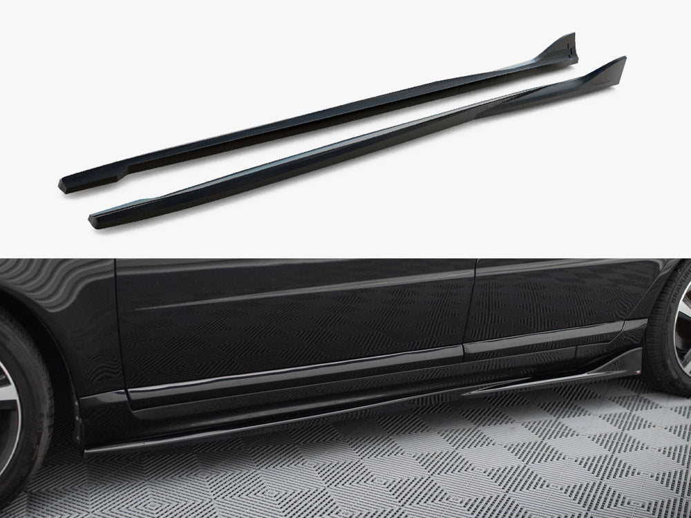 Side Skirts Diffusers compatible with Volvo S80 Mk2