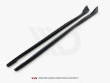 Side Skirts Diffusers compatible with Volvo S80 Mk2