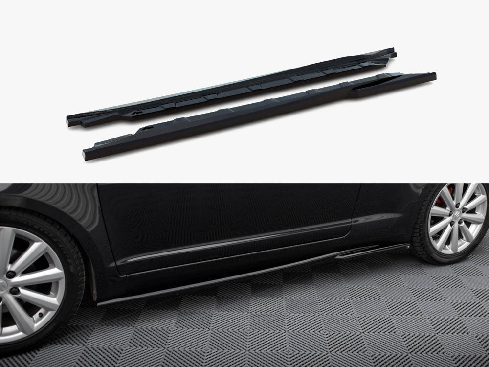 Side Skirts Diffusers compatible with Suzuki Swift Sport Mk4