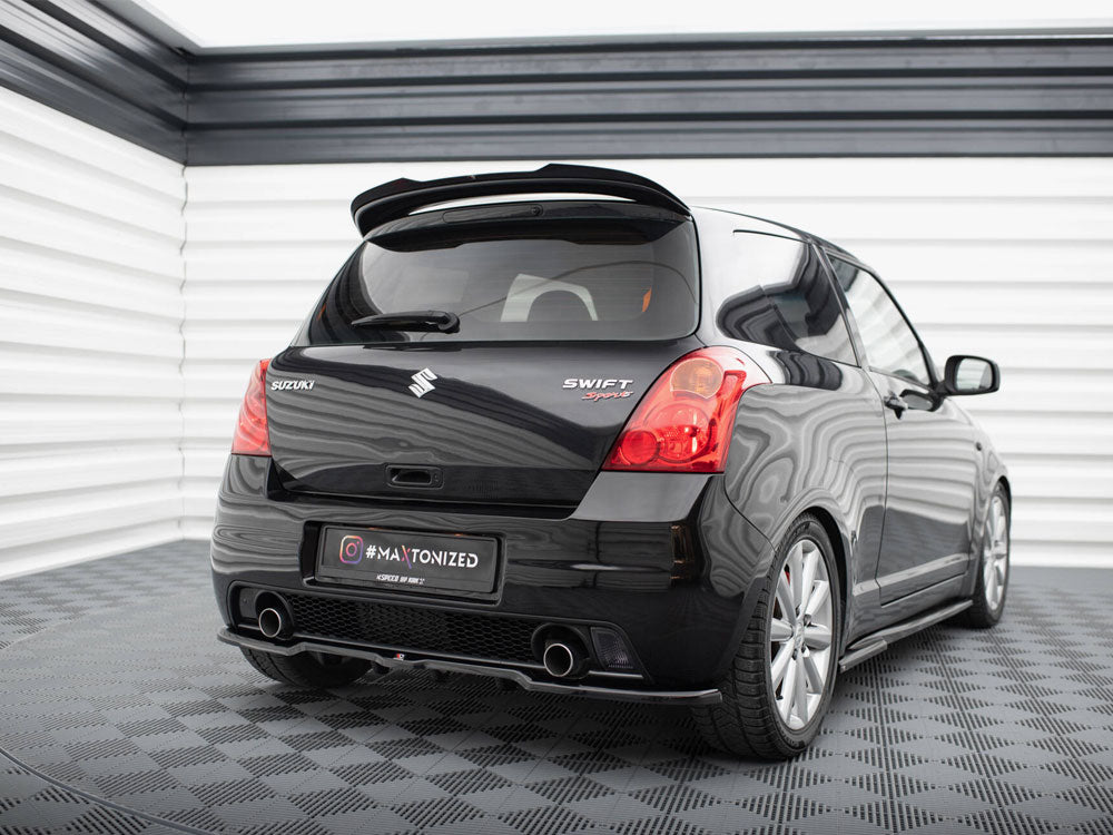 Rear Splitter (Vertical Bars) compatible with Suzuki Swift Sport Mk4