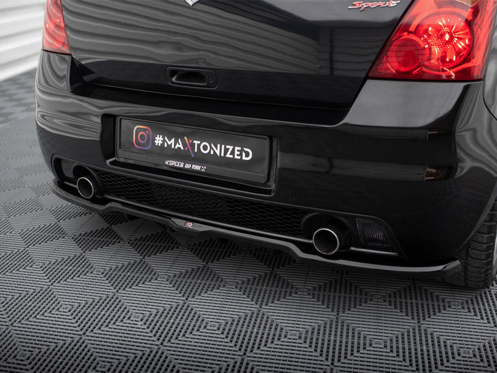 Rear Splitter (Vertical Bars) compatible with Suzuki Swift Sport Mk4