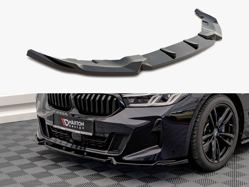 Front Splitter compatible with BMW 6 GT M-Pack G32 Facelift