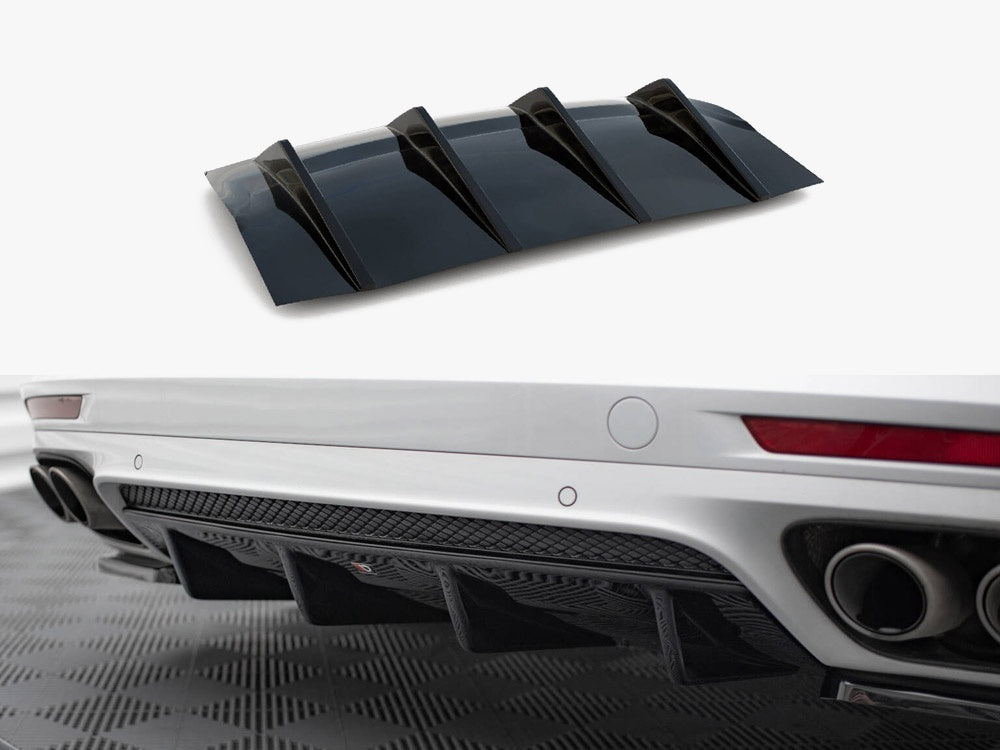 Rear Valance compatible with Porsche Panamera GTS 971 - Textured
