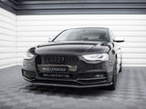 Front Splitter V.1 compatible with Audi S4 / A4 S Line B8 FL