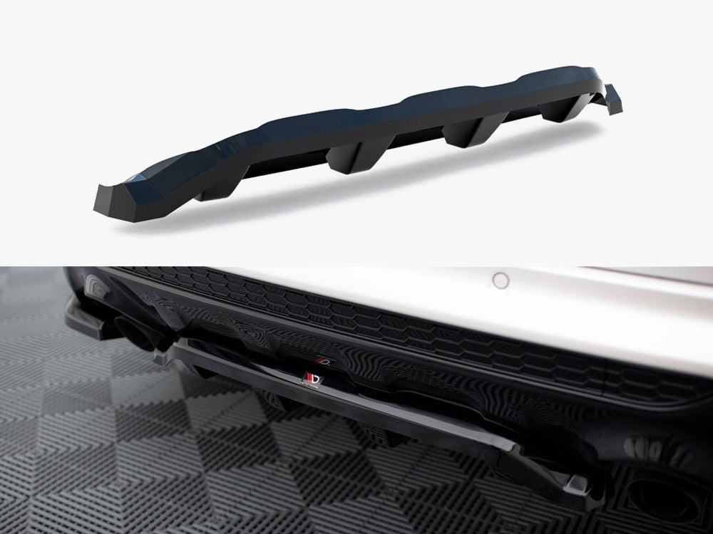 Central Rear Splitter (Vertical Bars) compatible with Ford Kuga ST-Line Mk2