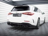 Rear Side Splitters compatible with Mercedes-Benz C AMG Line / 43 AMG W206