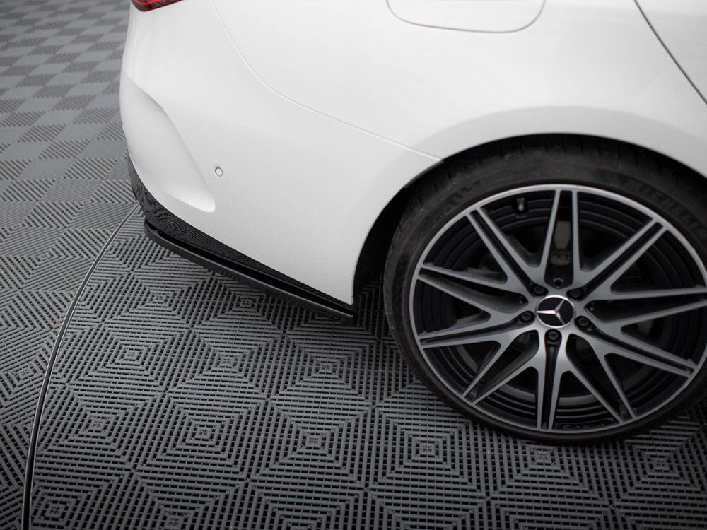 Rear Side Splitters compatible with Mercedes-Benz C AMG Line / 43 AMG W206