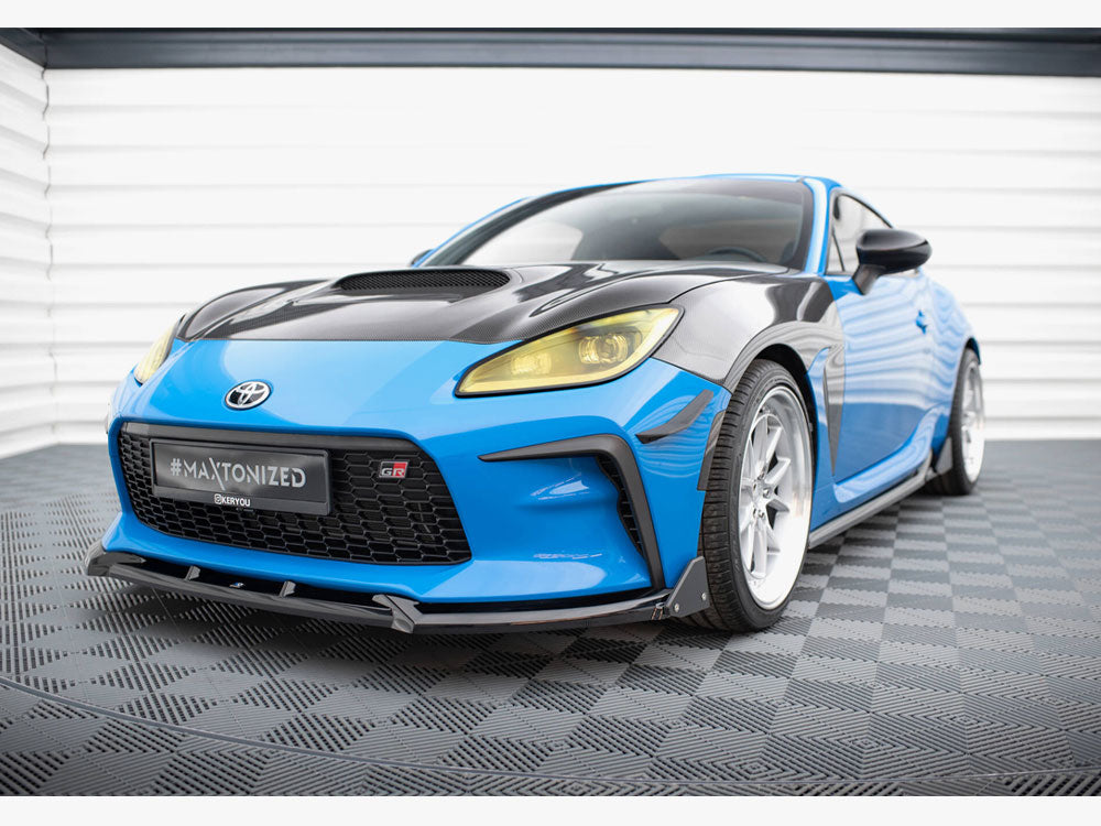 Front Splitter V.1 + Flaps compatible with Toyota GR86 Mk1