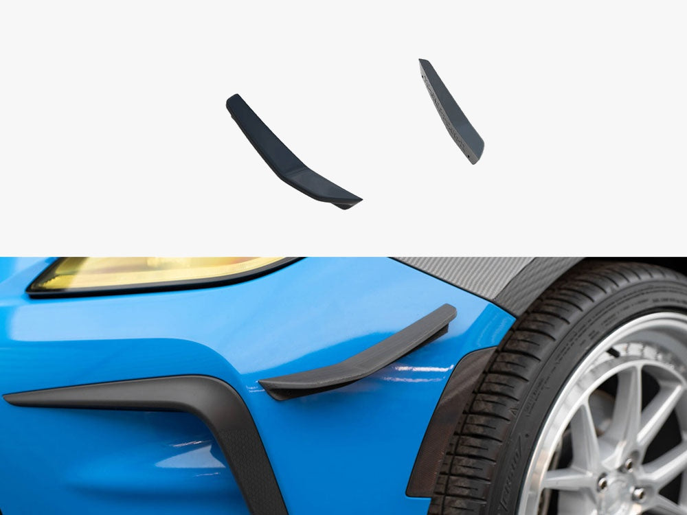 Front Bumper Wings (Canards) compatible with Toyota GR86 Mk1