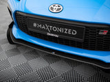 Street PRO Front Splitter + Flaps compatible with Toyota GR86 Mk1