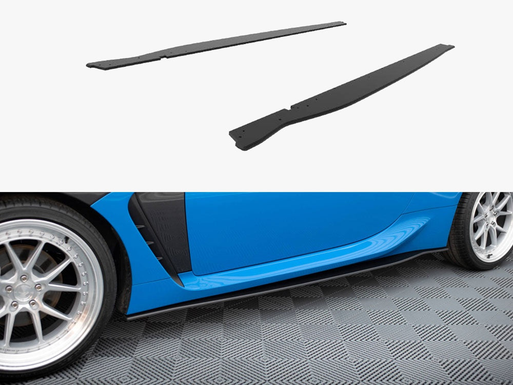 Street PRO Side Skirts Diffusers V.1 compatible with Toyota GR86 Mk1