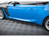 Street PRO Side Skirts Diffusers V.1 compatible with Toyota GR86 Mk1