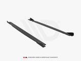 Street PRO Side Skirts Diffusers V.1 + Flaps compatible with Toyota GR86 Mk1