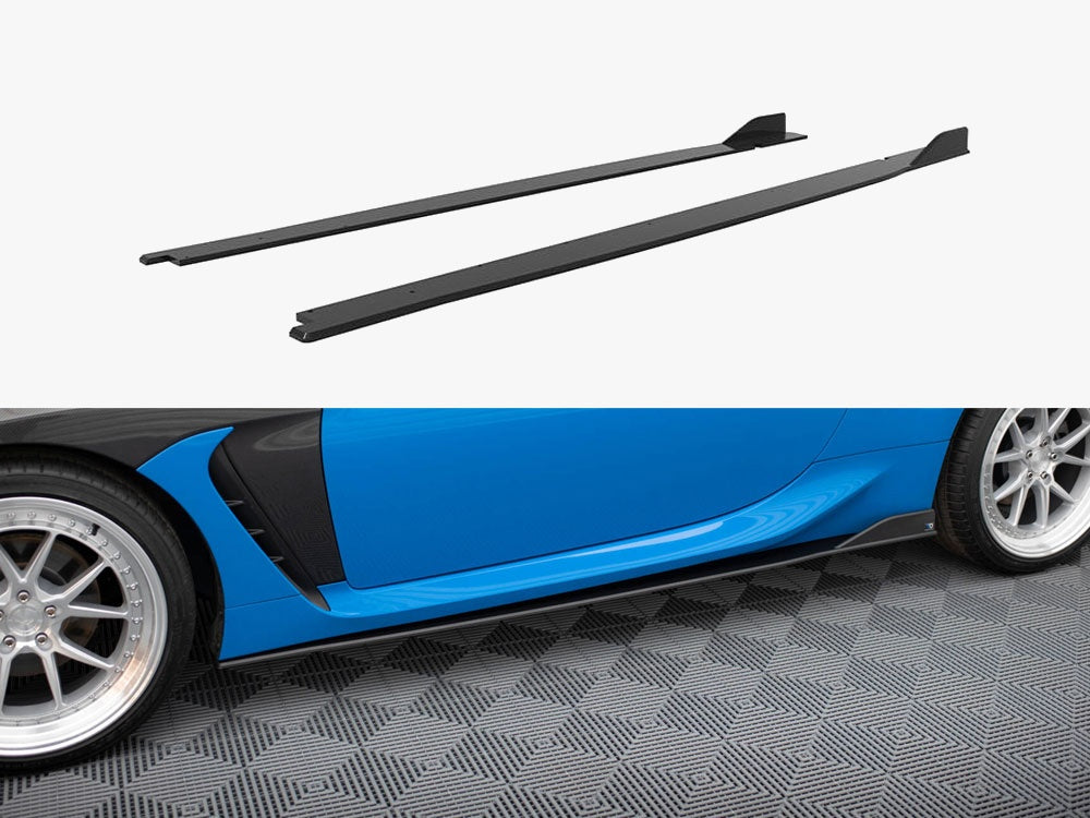 Street PRO Side Skirts Diffusers V.2 compatible with Toyota GR86 Mk1