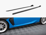 Street PRO Side Skirts Diffusers V.2 compatible with Toyota GR86 Mk1