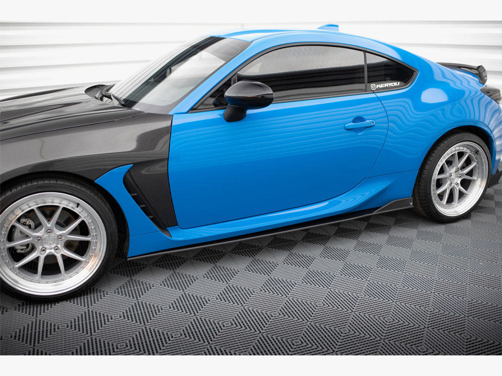 Street PRO Side Skirts Diffusers V.2 compatible with Toyota GR86 Mk1