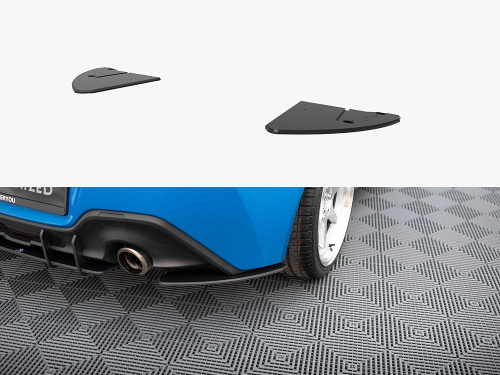 Street Pro Rear Side Splitters V.1 compatible with Toyota GR86 Mk1