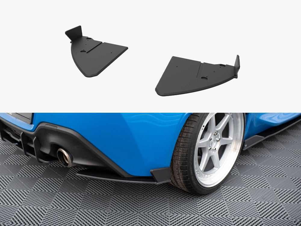 Street Pro Rear Side Splitters V.2 compatible with Toyota GR86 Mk1