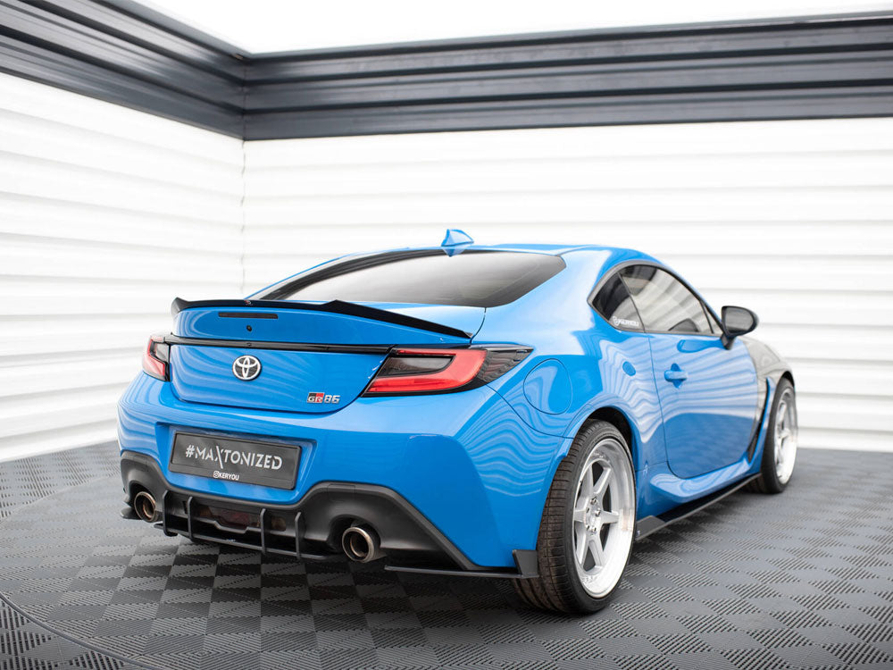 Street Pro Rear Side Splitters V.2 compatible with Toyota GR86 Mk1