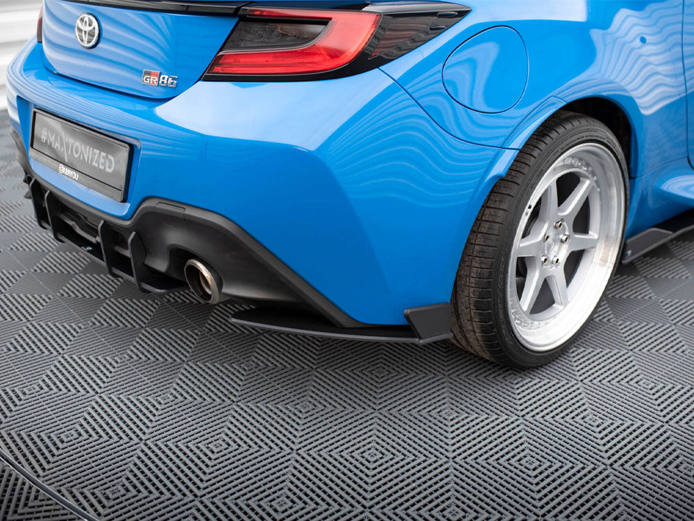 Street Pro Rear Side Splitters V.2 compatible with Toyota GR86 Mk1