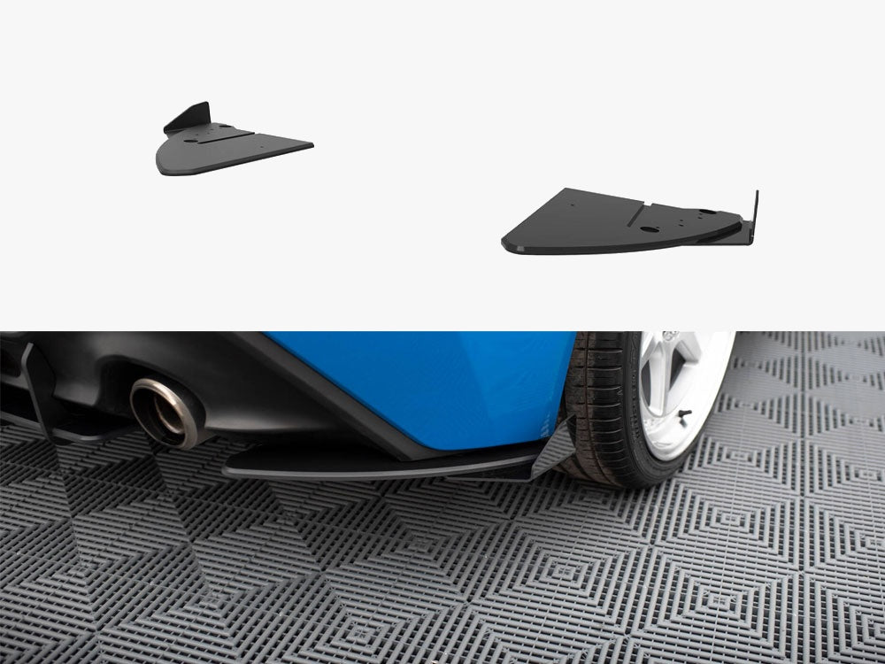 Street Pro Rear Side Splitters V.1 + Flaps compatible with Toyota GR86 Mk1