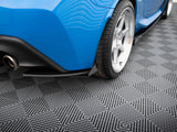 Street Pro Rear Side Splitters V.1 + Flaps compatible with Toyota GR86 Mk1