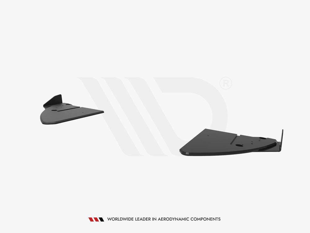 Street Pro Rear Side Splitters V.1 + Flaps compatible with Toyota GR86 Mk1