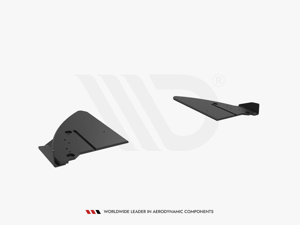 Street Pro Rear Side Splitters V.1 + Flaps compatible with Toyota GR86 Mk1