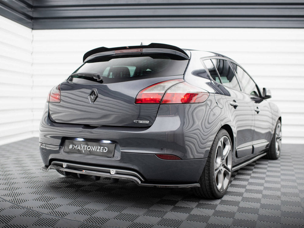 Rear Splitter (Vertical Bars) compatible with Renault Megane GT Mk3 Facelift