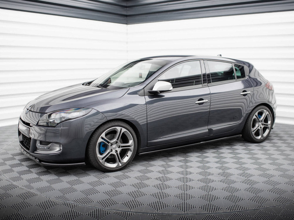 Side Skirts Diffusers compatible with Renault Megane GT Mk3 Facelift