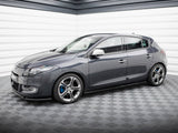 Side Skirts Diffusers compatible with Renault Megane GT Mk3 Facelift