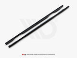 Side Skirts Diffusers compatible with Renault Megane GT Mk3 Facelift