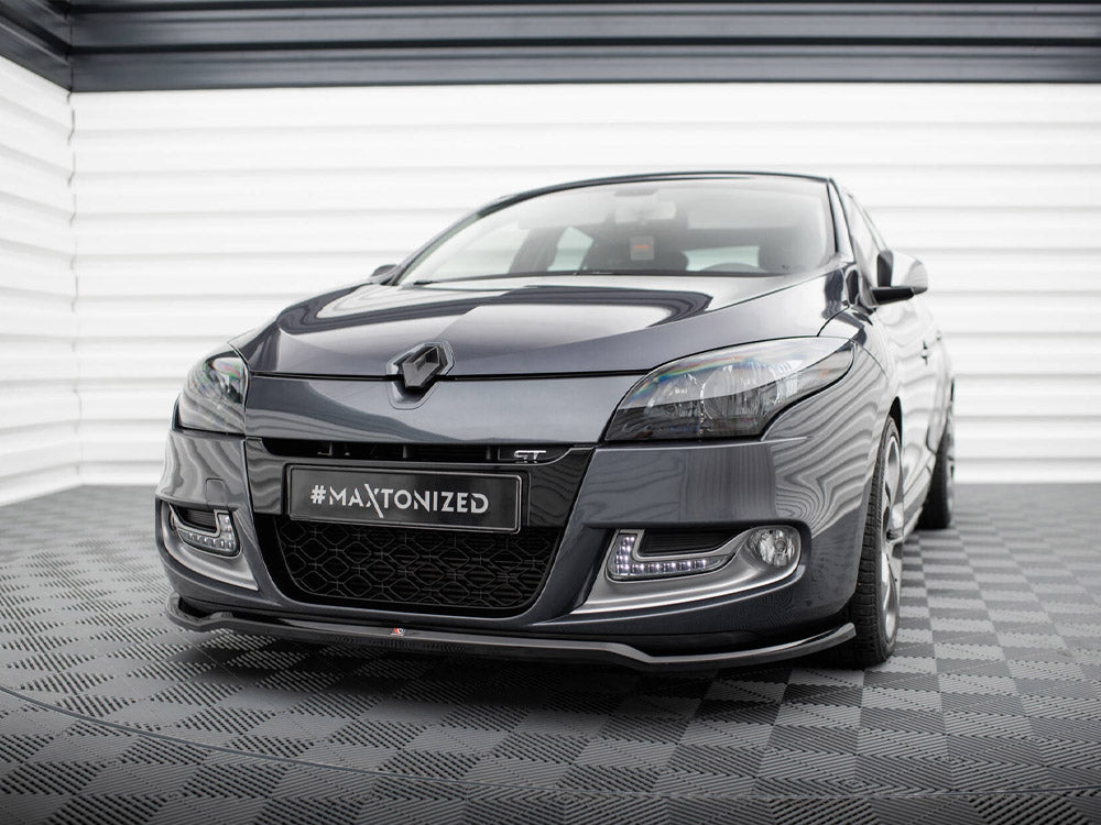 Front Splitter V.1 compatible with Renault Megane GT Mk3 Facelift