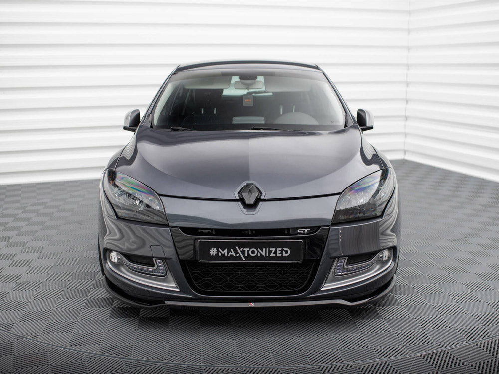 Front Splitter V.1 compatible with Renault Megane GT Mk3 Facelift
