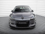 Front Splitter V.1 compatible with Renault Megane GT Mk3 Facelift