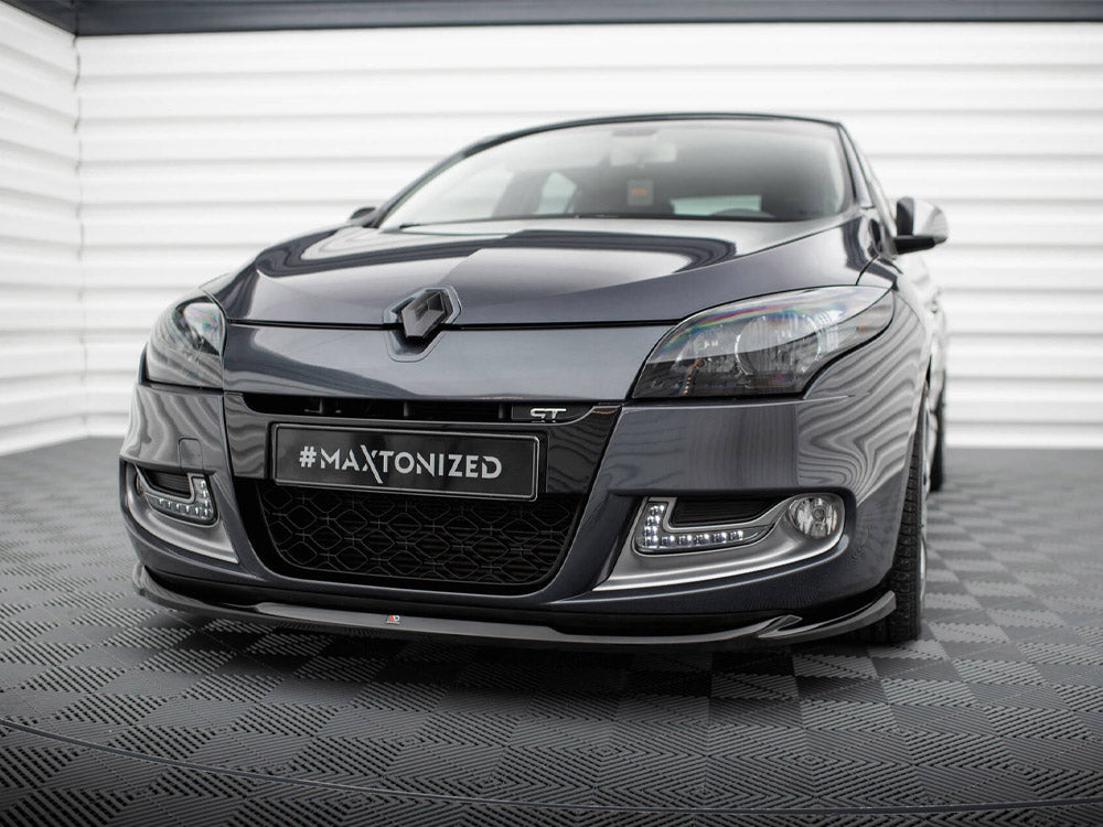 Front Splitter V.2 compatible with Renault Megane GT Mk3 Facelift