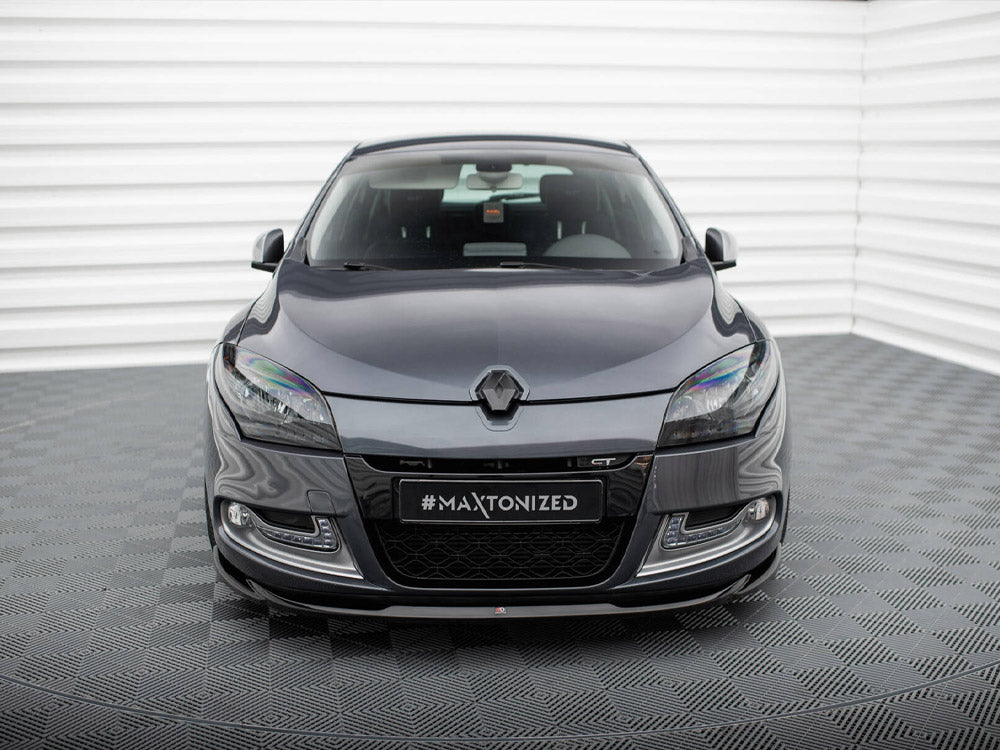 Front Splitter V.2 compatible with Renault Megane GT Mk3 Facelift